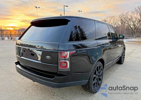 2020 Land Rover Range Rover P525 Hse z USA, uszkodzony, nr VIN SALGS5SE0LA579304